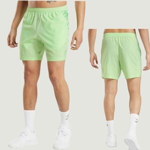 3/$20 Gymshark Sport Bali Green 7" Shorts - Sz L Open to Offers